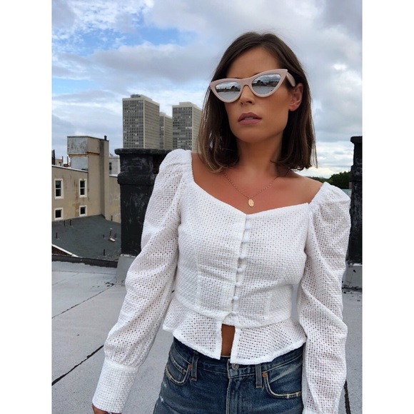 🆕Solstice Nude & Silver Mirror Cat Eye Sunnies - Picture 6 of 7